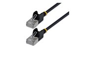 Netværkskabel - StarTech.com Startech patch cable - 30 cm - black - Sort - N6APATSTP34BKS30CM