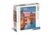 Puslespil - Clementoni Venice Lighting Square Box Jigsaw Puzzle 1000 pieces 2D Puslespil - 80317