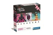 Puslespil - Clementoni Squid Game Panorama Square Box Jigsaw Puzzle 1000 pieces 2D Puslespil - 80638