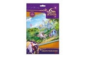 Kreativt Legetøj - Unicorn Academy Reusable Sticker set - Create your scene - 2 scenes included - 170100310