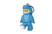 LEGO®  - LEGO 4006036-LGL-KE155H ® LED Nøglering Hajfyr - 4006036-LGL-KE155H