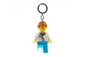 Skoletilbehør - LEGO ® LED Nøglering Mandelig Doktor - 4006036-LGL-KE184H