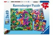 Puslespil - Ravensburger Baby havedrager 3x49 brikker - 12004301