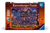 Puslespil - Ravensburger Monster House Party 100 brikker - 12004070