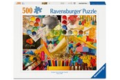 Puslespil - Ravensburger Kunststudio 500 brikker - EMBARGO for SM - 12001845