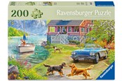 Puslespil - Ravensburger Sommerhus ved søen 200p Ad - 12001370