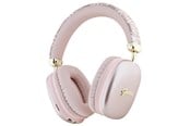 Hovedtelefoner/headset - GUESS GCube Metallic Script Logo Headphones - Pink - 3666339220822