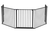 Baby Udstyr - BabyDan Pet Flex XXL hundegitter hvid 278-350 cm - 501011