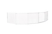 Baby Udstyr - BabyDan Pet rumdeler hundegitter sort 278-350 cm - 501021