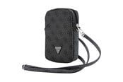 Mobil - Andet Tilbehør - GUESS Zip 4G Triangle bag - black - 3666339210731