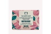 Kropspleje - The Body Shop British Rose Cleansing Face & Body Bar - 5028197250997
