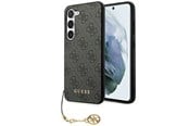 Mobil - Covers & Cases - GUESS 4G Charms Collection case for Samsung Galaxy A35 - black - 3666339259662