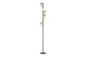 Lamper - EGLO Stars of Light FERRO GULV H1650 6L CCT TOUCH MØRK BRONZE/BRUN/TRANSP. - 390565