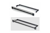Netværkstilbehør - StarTech.com Startech blank keystone patch panel - 1U - 19" - with cable management bar for RJ45 - TAA Compliant - C6PANELSTP481UCM