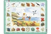 Puslespil - Larsen Puzzles Puslespil Nature Puzzle: Seaside - 48 brikker, Max 2D Puslespil - NA2