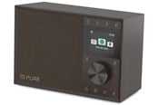 DAB, netværks- og clockradio - PURE Evoke One Walnut - Valnød - 255789