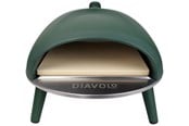 Grill og tilbehør - Delivita Diavolo Gas-Fired Pizza Oven Green - DEL-3001