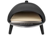 Grill og tilbehør - Delivita Diavolo Gas-Fired Pizza Oven Black - DEL-3003