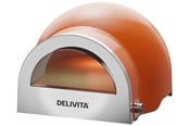 Grill og tilbehør - Delivita Flow Dual-Fuel Pizza Oven Orange Blaze - DEL-5004