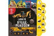 Børnebøger - Larm på byggepladsen - Børnebog - Papbog - 9788776430917
