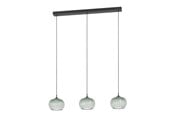 Lamper - EGLO ALAMITO LANGBORD L770 CCT 3L SORT STRUKTUR/GRØN/KLAR - 902574