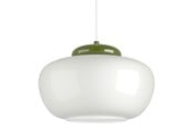 Lamper - EGLO BERARDELLI PENDEL Ø:300 GRØN/HVID - 902998