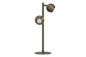 Lamper - EGLO BIMEDA 1 BORDLAMPE H450 2L GU10 M/AFBR. MØRK BRONZE - 902614