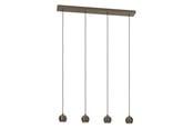 Lamper - EGLO BIMEDA 1 LANGBORD L770 4L GU10 MØRK BRONZE - 902613