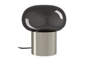 Lamper - EGLO BRAVINO BORDLAMPE H170 TOUCH STÅL/SORT-TRANSP. - 902535
