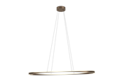 Lamper - EGLO CAMEROTA LANGBORD L1110 DÆMPB. MØRK BRONZE/HVID - 902551