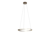 Lamper - EGLO CAMEROTA PENDEL Ø:550 DÆMPB. MØRK BRONZE/HVID - 902547