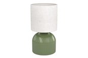 Lamper - EGLO ROCOSO BORDLAMPE H255 GRØN/LEINEN - 903042