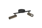 Lamper - EGLO VALPROTO SPOTSKINNE L300 2L CCT SORT/MØRK BRONZE - 902702