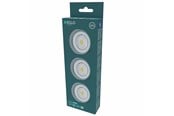 Lamper - EGLO YAMENZI UNDERSKAB BATTERI Ø:68 3 STK M/AFBR. IP65 SØLV - 902962