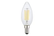 Lyskilder - EGLO LED pære C35 KLAR 2700K 470LM E14 - 117609