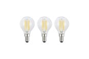 Lyskilder - EGLO LED pære E14 P45 KLAR 2700K 470LM 3 STK E14 - 117616