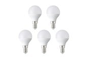 Lyskilder - EGLO LED pære P45 OPAL 2700K 470LM 5 STK E14 - 117641