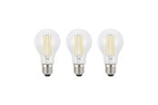 Lyskilder - EGLO LED pære E27 A60 KLAR 2700K 806LM 3 STK E27 - 117607