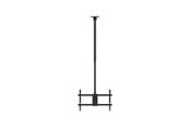 Vægbeslag, AV-Beslag & AV-Møbler - Deltaco ARM-0404-B Office Telescopic ceiling mount 1090-1690mm 2x 37-86" 45 kg - Maks 50 kg - Maks størrelse 86" - ARM-0404-B