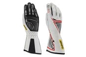 Spil tilbehør - Sabelt Sim-Racer Gloves G39 - White - Medium - Sim Racing Tilbehør - 00319-03-02-WHI-M
