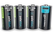 Batteri - paleblue Pale Blue Voyager CR123 Battery 4-pack of CR123 i - PB-CR123A-2G