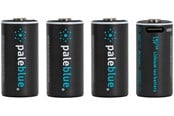 Batteri - paleblue Pale Blue CR123 Rechargeable Batteries 4-Pack inc - PB-CR123A-C