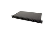 Netværkstilbehør - Roline patch panel (blank) - 1U - optic for keystones - 21.17.0351