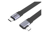 USB kabel - Roline - USB-C cable - USB-C to USB-C - 13 cm - 11.02.9099