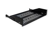 Rack skabe - Roline VALUE - rack shelf - 440 x 350 mm 25 kg load capacity U-Shape - 2U - 26.99.0433