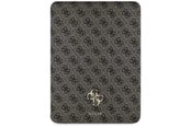 Tablet - Covers & Cases - GUESS GUFC13RM24PS4SGW iPad Air 13" 2024 brown Magnetic 4G Big Logo - 3666339388010