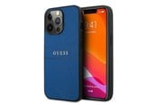 Mobil - Covers & Cases - GUESS Saffiano Strap Case for iPhone 13 Pro Max 6.7" - Blue - 3666339023546