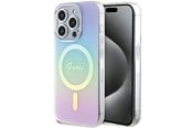 Mobil - Covers & Cases - GUESS GUHMP15XHITSU iPhone 15 Pro Max 6.7" purple/purple hardcase IML Iridescent MagSafe - 3666339154813