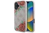Mobil - Covers & Cases - GUESS GUHMP16SP4ROPEMCP iPhone 16 6.1" pink/pink hardcase 4G Flowers Print MagSafe - 3666339350543