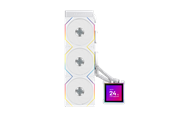 CPU Køler - Lian Li HydroShift II LCD-S 360TL Flex White - CPU Vandkøling - Max 33 dBA - GHS2LCDS36TFW